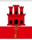 Gibraltar Flag Sticker