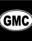 GMC Oval Decal