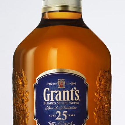 Grants Whiskey Bottle Sticker