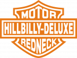 hillbilly deluxe redneck sticker