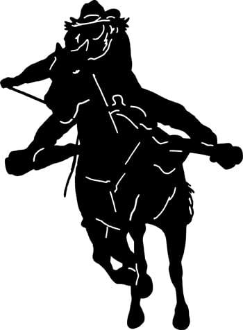 Horse Rider 12 Decal