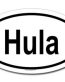 Hula Hoop Oval Sticker