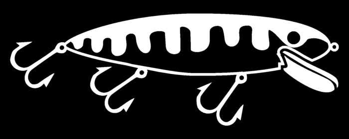 Hunting Fish Diecut Decal 10