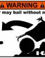 Kawasaki Funny Warning Sticker 2