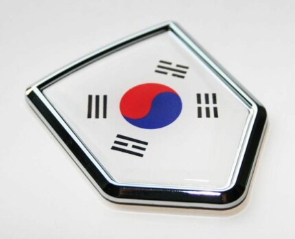 Kuwait Flag Crest 3D Shield Emblem Domed Sticker - Pro Sport Stickers