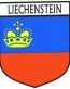 Liechenstein Flag Crest Decal Sticker