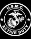 MILITARY ACTIVE DUTY DIECUT marine corps