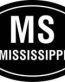 Mississippi Oval Decal