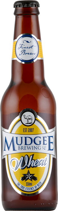 Mudgee Wheat Beer Bottle Sticker