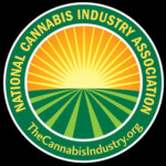 national cannabis industry logo sticker