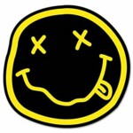 NIRVANA smile rock band Vinyl Car Sticker