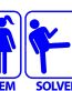 Problem Solved funny car decal