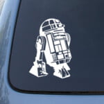 R2D2 Die Cut Vinly Decal