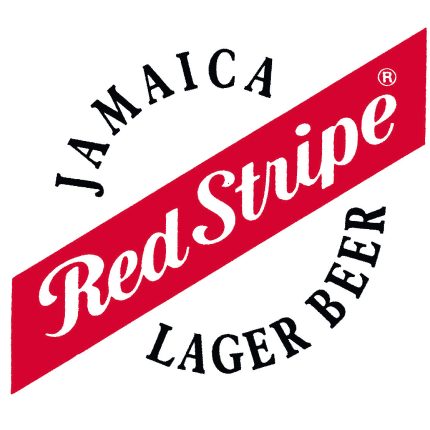 red stripe jamaica lager beer sticker