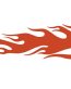 Smileface Auto Flame Side Graphics (Pair)