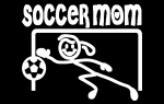 Soccer Mom Window Wall Sticker 1