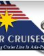 star cruises luggage tag logo sticker