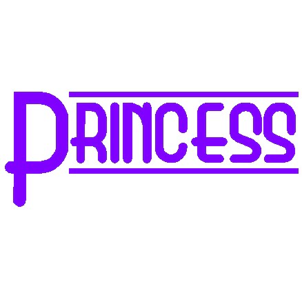 Princess Vinyl Decal - 840