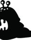 Alien Monster Sticker Vinyl Decal