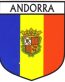 Andorra Flag Crest Decal Sticker