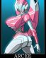 Arcee Autobot Fembot Transformer Rectangular Decal