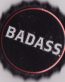 BADASS Redneck Lager Beer by Kid Rock Bottle Cap Sticker