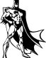 Bat Standing Decal