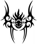 Biker Tribal Decal