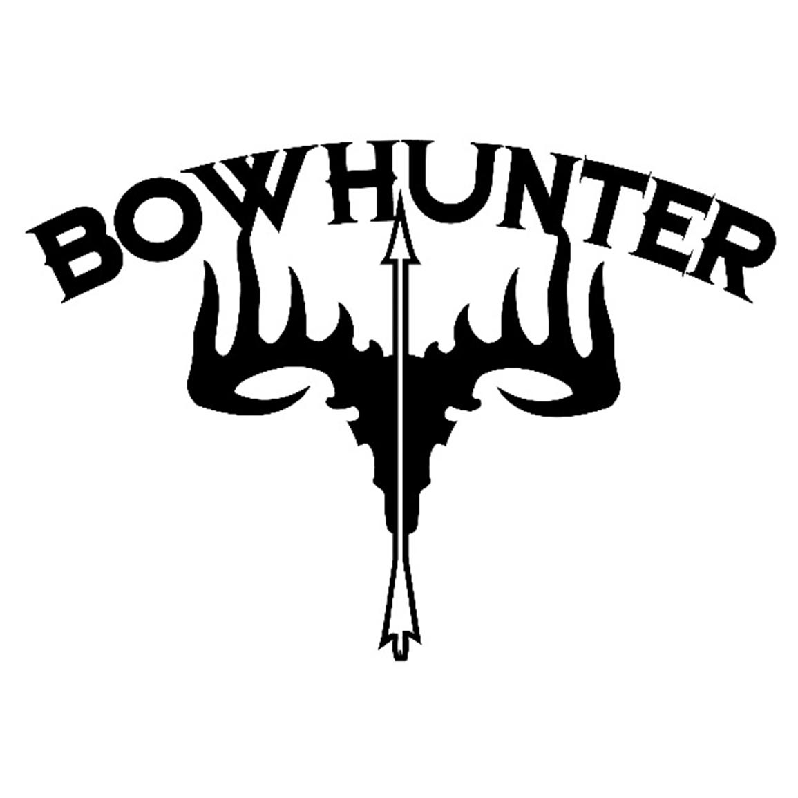 bow hunter deer vinyl die cut decal 2 - Pro Sport Stickers