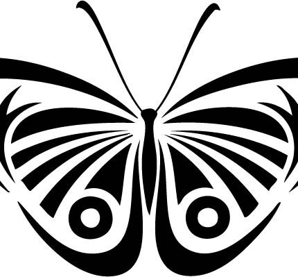 Butterfly Vinyl Window or Wall Decal 6