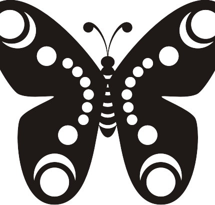 Butterfly Vinyl Window or Wall Decal 7