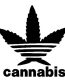 Cannabis Weed Sticker