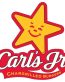 carls ju logo fast food sticker