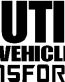 Caution Vehicle is a Transformer Die Cut Decal