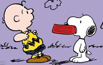 Charlie Brown and Snoopy FOOD Color Decal