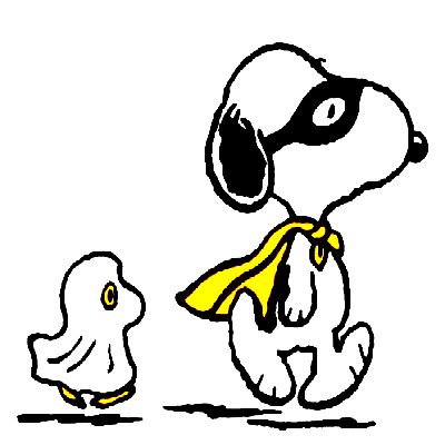 Charlie Brown Peanuts Gang Sticker SNOOPY GHOST - Pro Sport Stickers