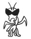 Cool Alien Bug Decal