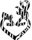 DEER HEART FILLS Zebra Skin
