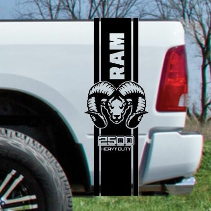 DODGE-BED-COMBO-DECALS-RAM-HEMI-2500-HEAVY-DUTY