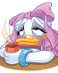 donald duck daisy duck disney cartoon sticker 25