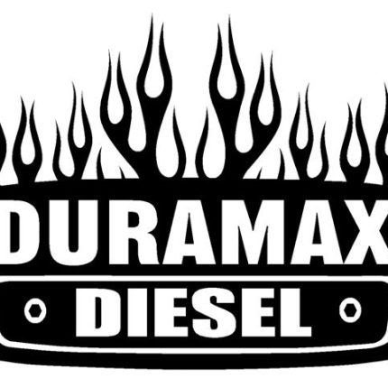 Duramax Diesel with Flames