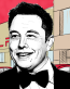 elon musk drawing