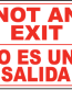 Exit Entrance Signs and Banners 28