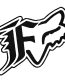 F Racing-Dual-Cycling-Die Cut Decal