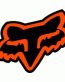 FOXHEAD ORANGE BLACK STICKER