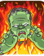 franky the monster_cartoon sticker 15