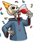 friendly death_grim reaper sticker 23