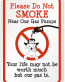 Funny No Smoking Sign