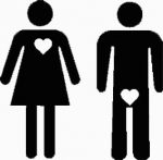 Gender Love Car Decal