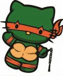 Hello-K-TMNT sticker